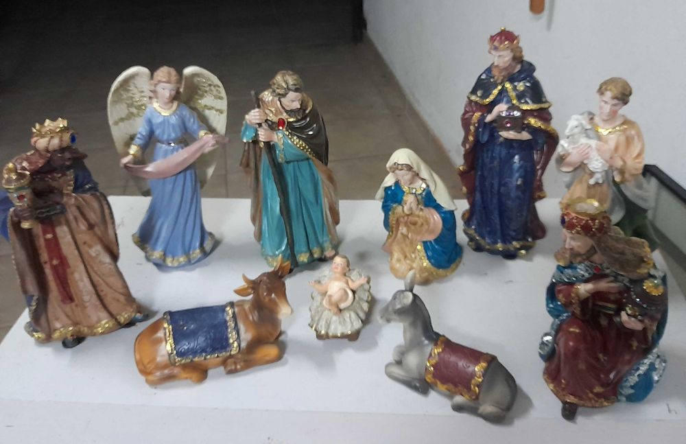 Presépio de 11 peças "Gato Preto"