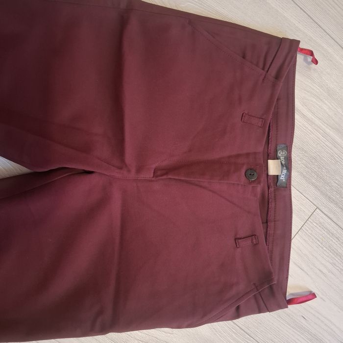Spodnie burgund rozmiar 38