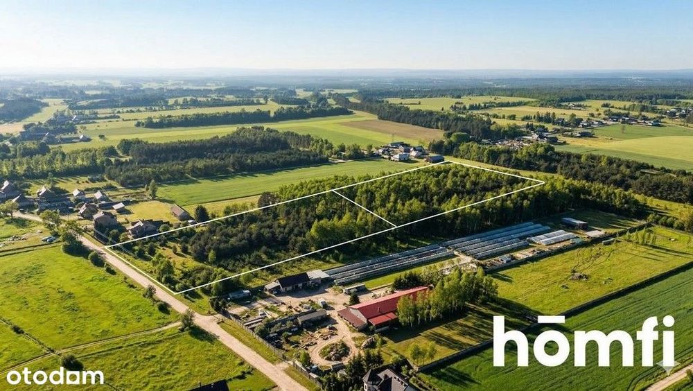 Działki budowlane 3101m2 lub 5031m2 w Zaborowie