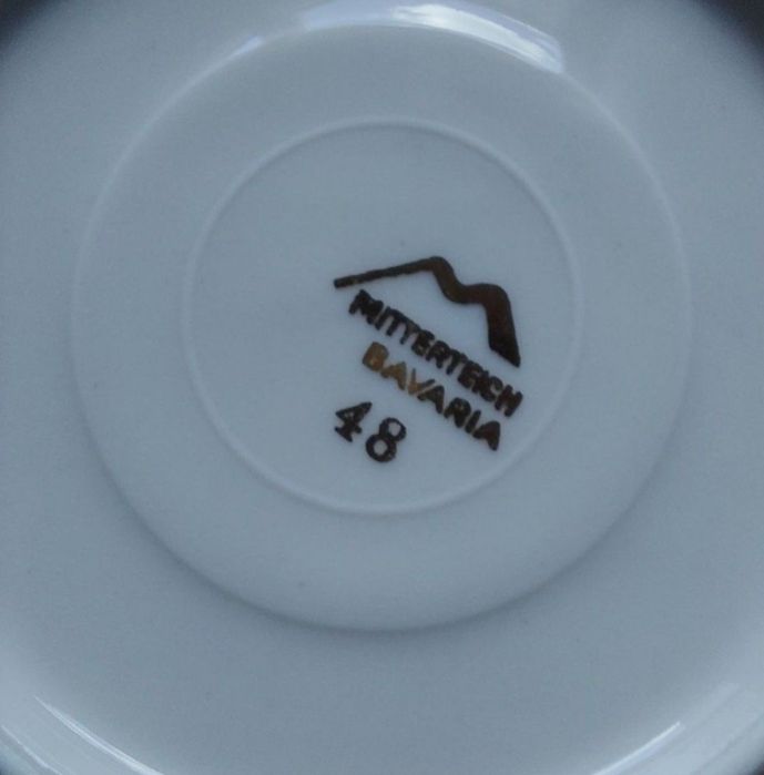 Mitterteich espresso,  filiżanka ze spodkiem