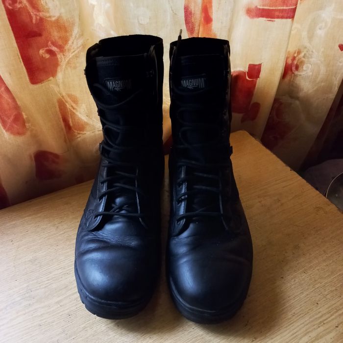 Берцы MAGNUM оригинал кожаные