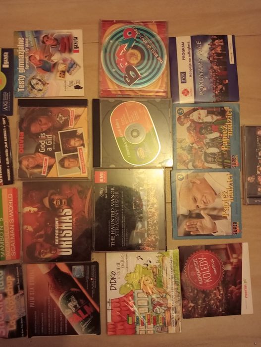 Płyty CD nowe i mało odtwarzane