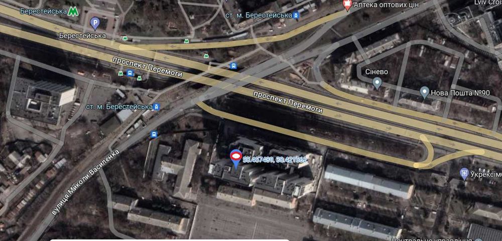 #55A4 Квартира оренда посуточно / подобово ЖК Берестейський