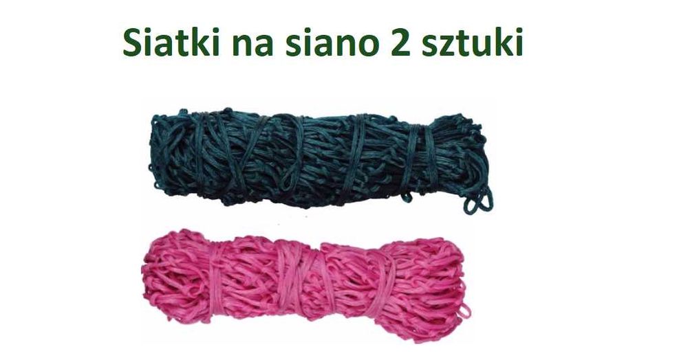 Siatka na siano  2 sztuki