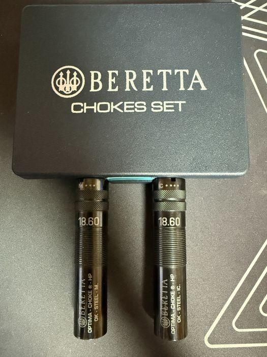 Caixa e chokes Beretta