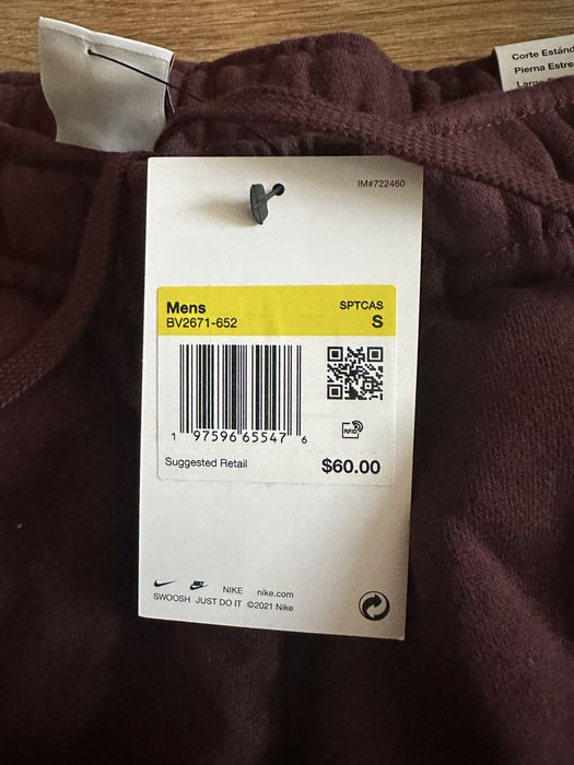 Штани Чоловічі Nike Sportswear Club Fleece Joggers BV2671-652