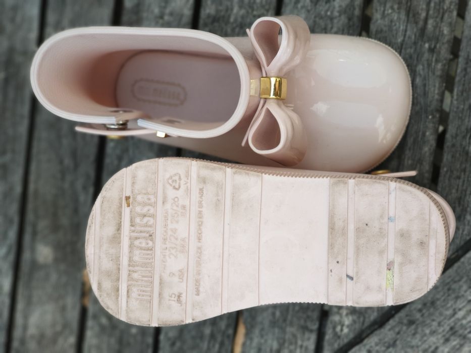 Mini Melissa - Botim Laços - Tam. 25-26 Como Novas