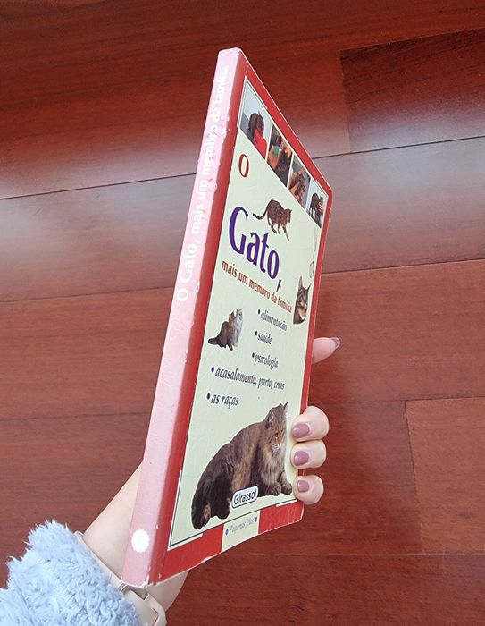 Livro "O Gato, mais um Membro da Família"