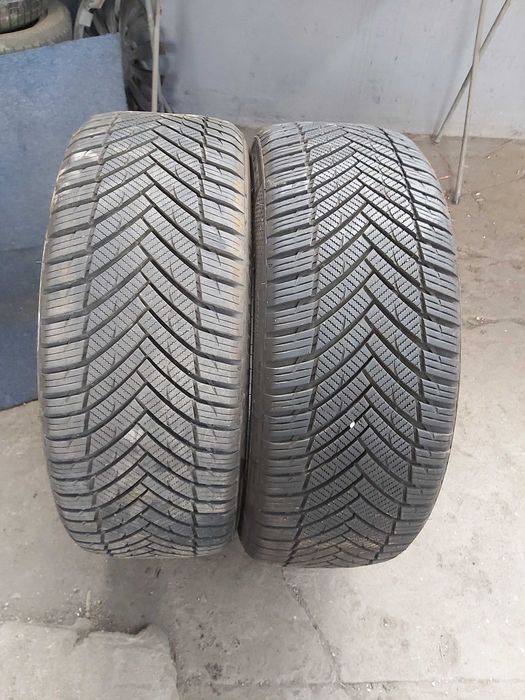 215/45R18 Dwie używane opony całoroczne Imperial