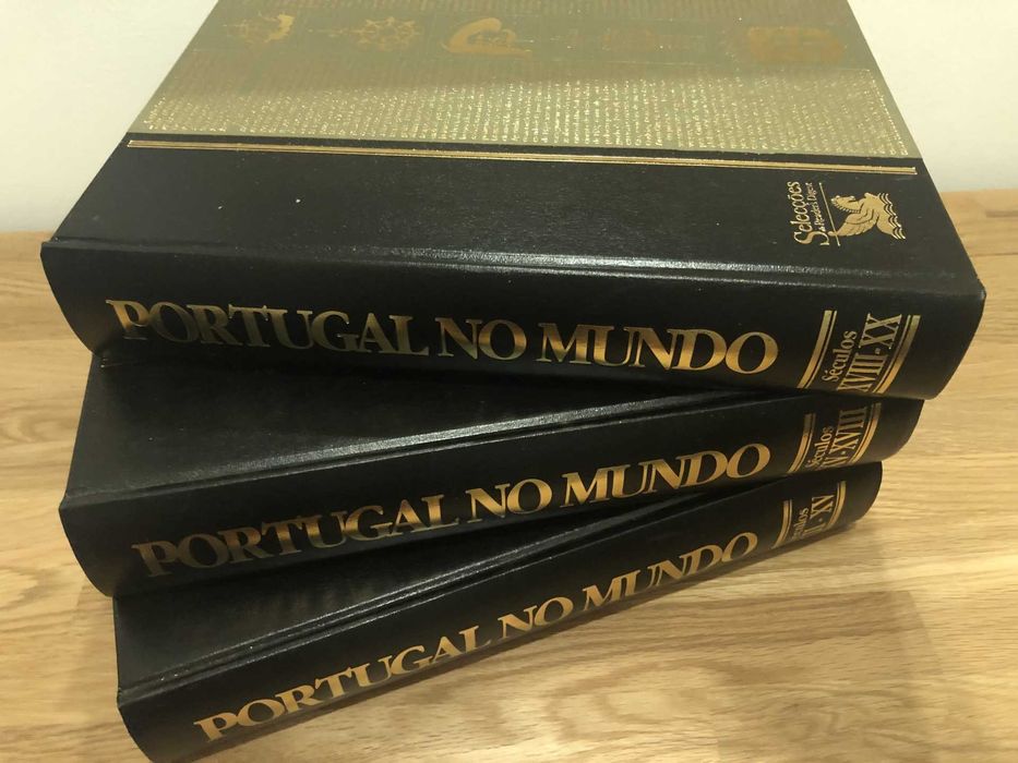Coleção completa "PORTUGAL NO MUNDO" -> Dir. Prof. Luis de Albuquerque  3 Volumes