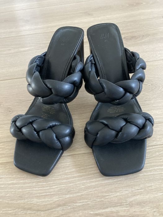 Klapki plecionka H&M