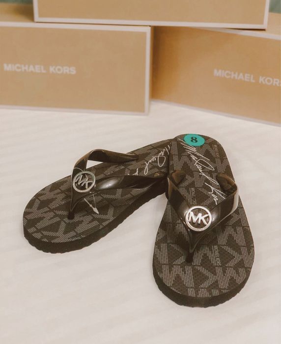 Шлепки • шлёпанцы/шлепанцы Michael Kors, оригинал 7,8,9,10,11 р.