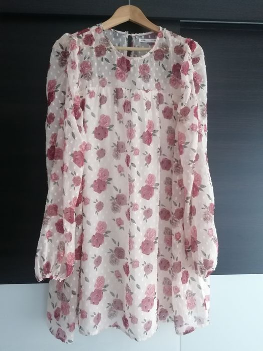 Sukienka mini kwiaty