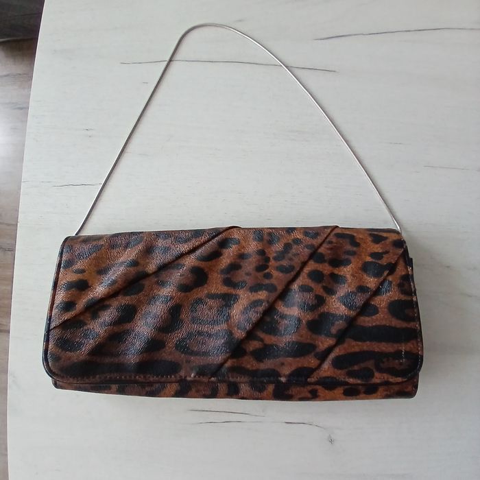 Torebka panterka ,kopertówka.