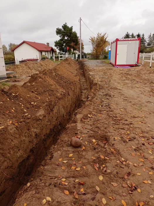 Usługi koparko-ładowarką