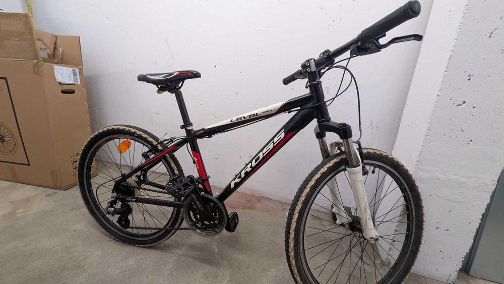 Rower młodzieżowy MTB Kross, koła 24"