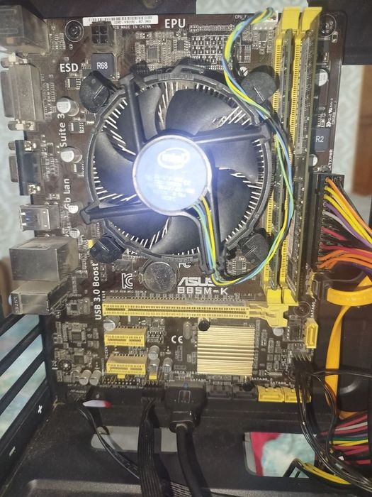 комплект материнская плата + процессор + оперативная память