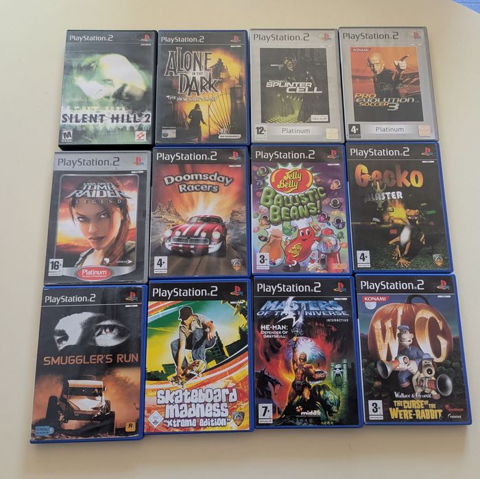 Jogos PS1 e PS2 completos