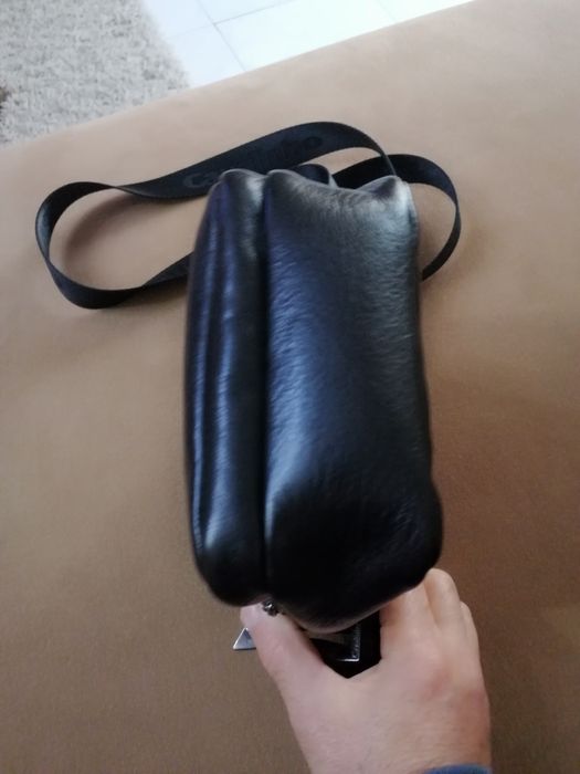 Mala cavalinho pele preta