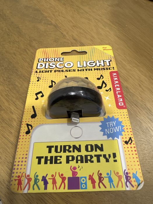 Phone disco light