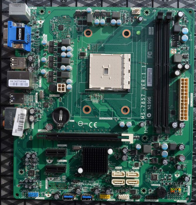 Płyta główna socket FM2 MSI MS 7857 VER 1.1