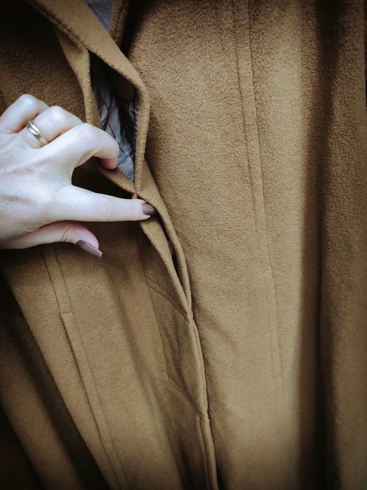 Płaszcz oversize wełna kaszmir M