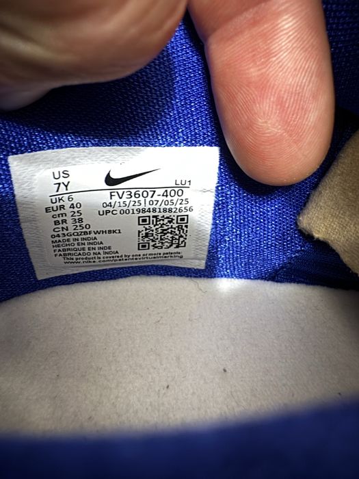 Баскетбольні кросівки 40(25,5см)Nike Kobe 9 Elite Low EM Protro "Game Royal" оригінал