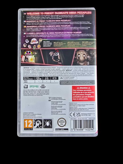 Five Nights at Freddy's: Security Breach NSW