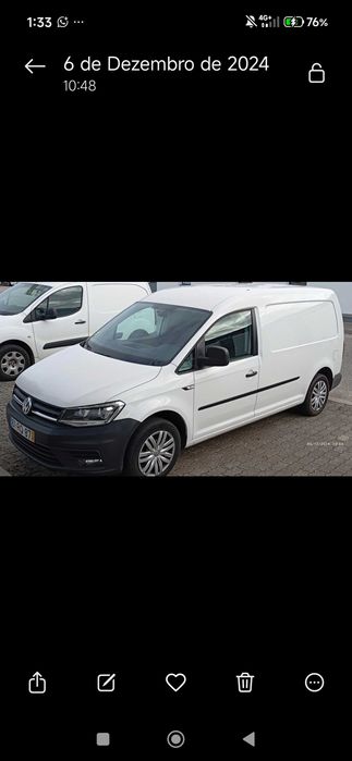 Espetacular VW Caddy  Comercial 2.0TDI DE 150CV