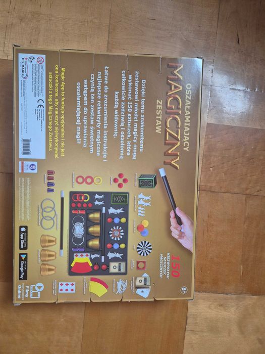 Zestaw magiczne sztuczki ZŁOTA EDYCA