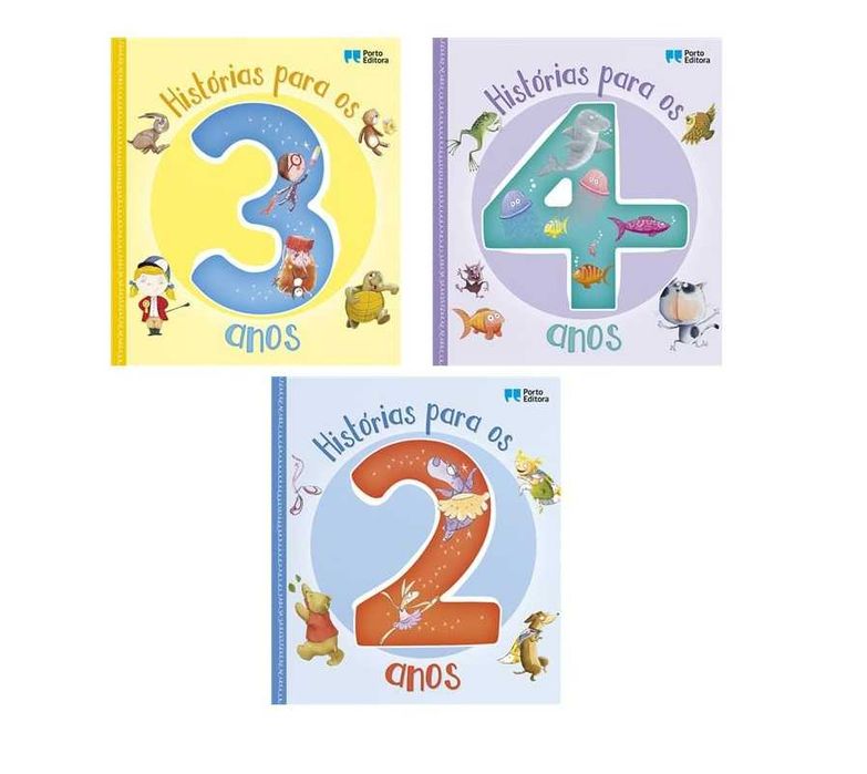 Histórias Para os 2 Anos /..  Para os 3 Anos /.. Para os 4 Anos