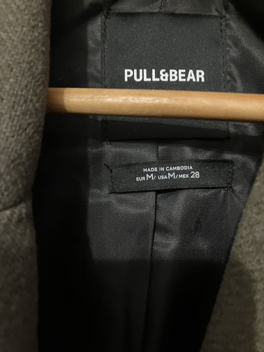 Plaszcz damski  Pull & Bear khaki r. M