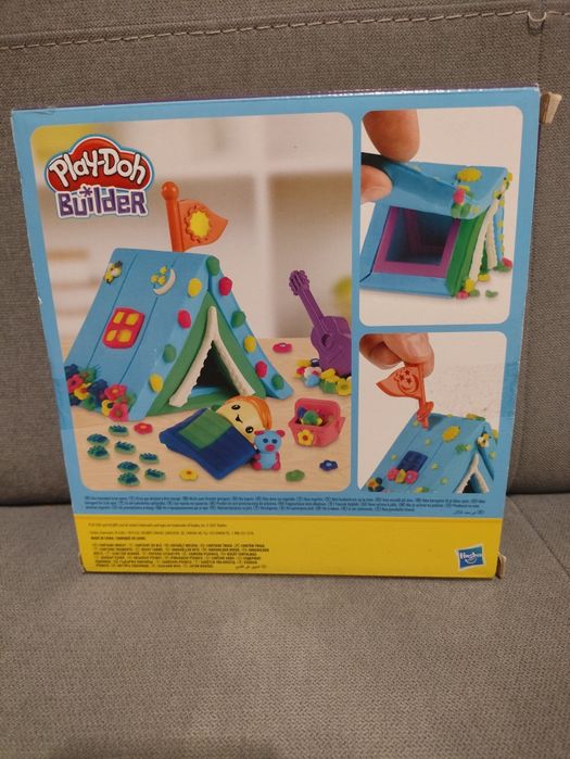 Zestaw Play Doh Builder - kamping - bez ciastoliny