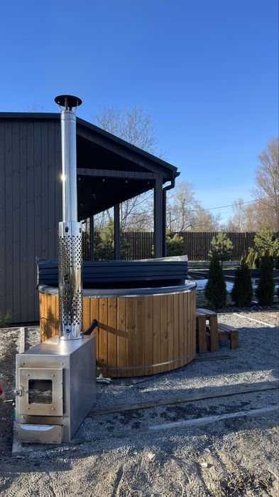 Оренда будинку біля води Осещина, спа-купіль, чан, сап борди, річка.