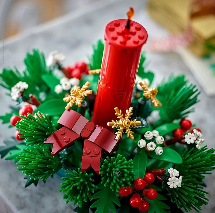 Конструктор LEGO Iconic Декор для різдвяного столу