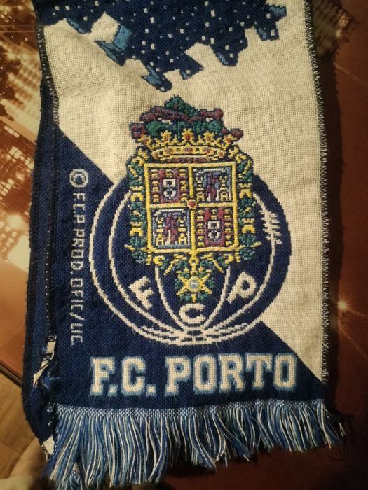 Cachecol FC Porto Descozido + Cromos e Bilhete Andebol