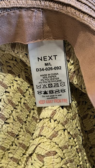 Новая шляпа Next, размер M,L