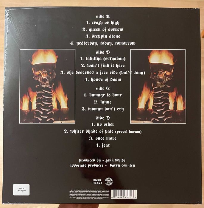 2LP (Butter) Black Label Society - Hangover Music Vol VI