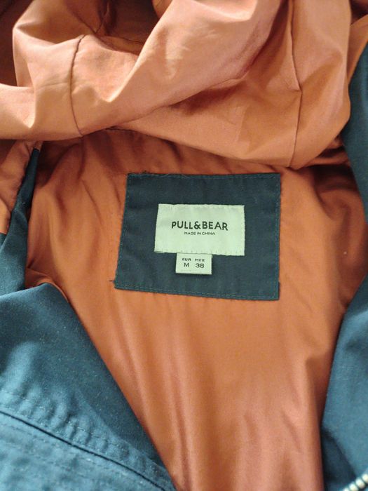 Kurtka parka przejściowa elegancka M pull and bear