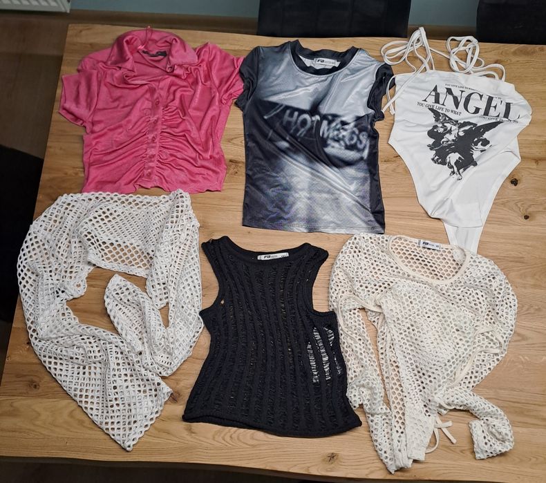 MEGA PAKA ubrań damskich XS/S – Zara, Guess, Bershka, New Yorker