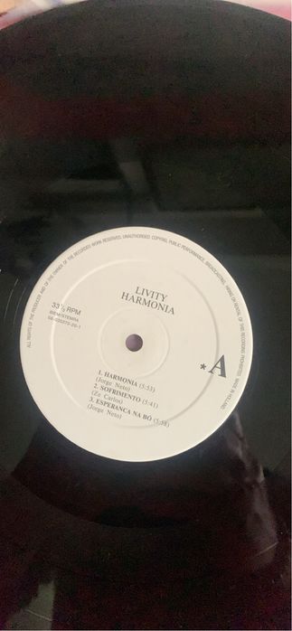 Livity Harmonia disco lp