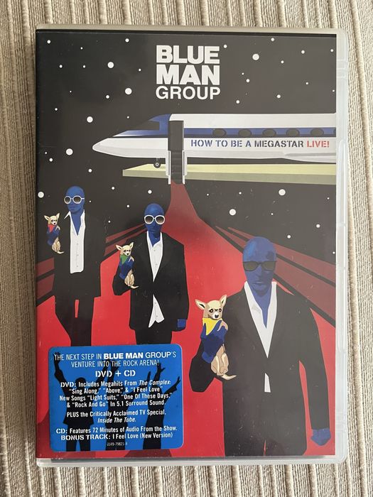 DVD duplo - Blue Man Group