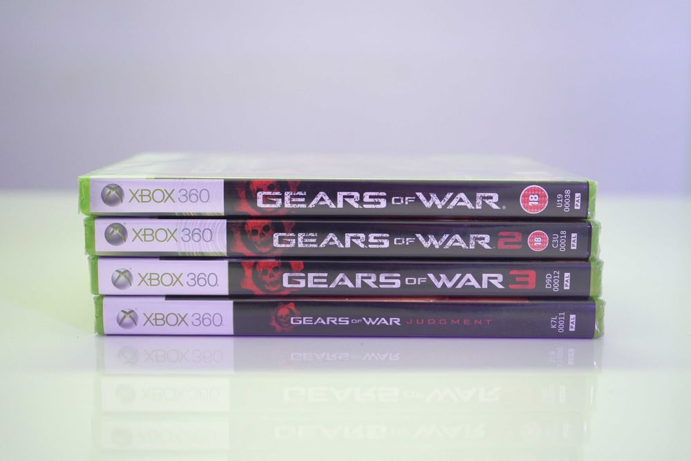 Gears of War - TODOS OS 4 JOGOS