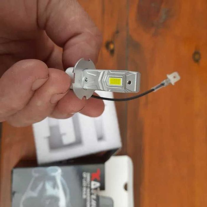 H3 светодиодные лампы 6000k комплект на 12v