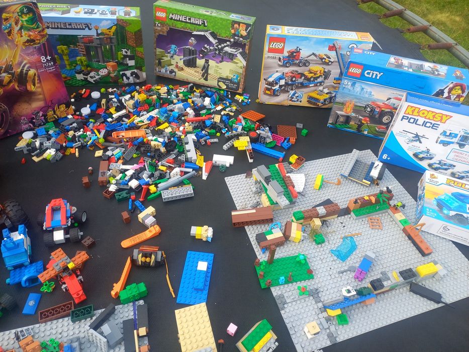 Zestaw lego xxxl minecraft ninjago city technic klocki  duży