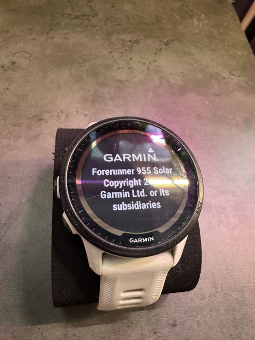 Garmin Forerunner 955 Solar Biały | Mapy, GPS Multi-Band