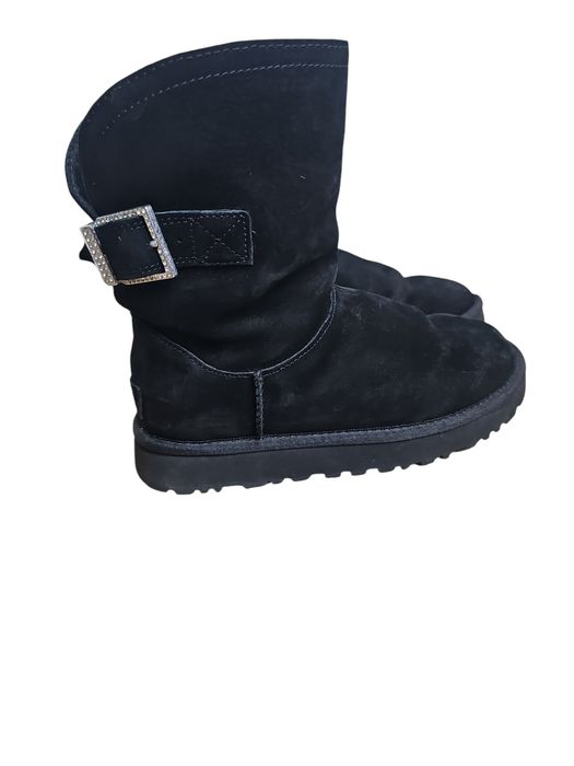 UGG skórzane skóra naturalna wełniane wełna botki