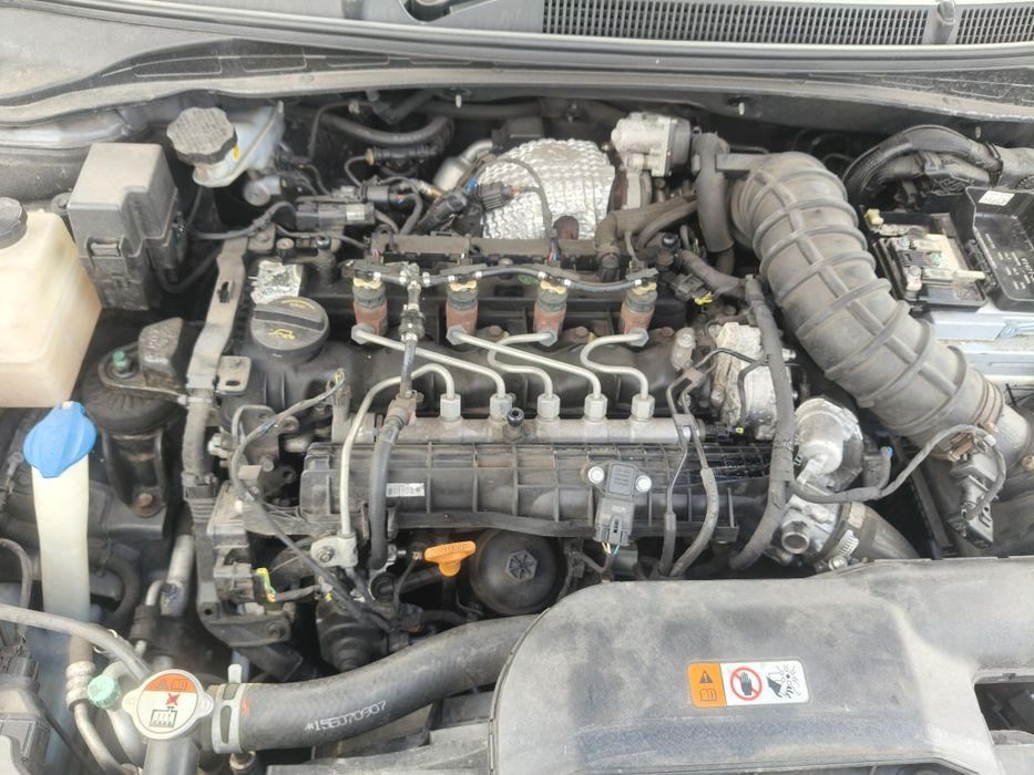 Silnik kompletny 1.7 crdi euro 6 D4FD 107 tys przebieg gwarancja