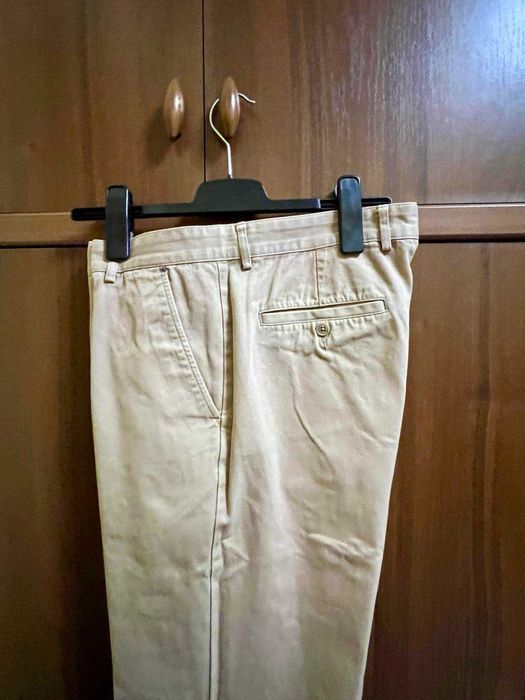 Штани бавовняні чоловічі GANT | Бежеві XXL