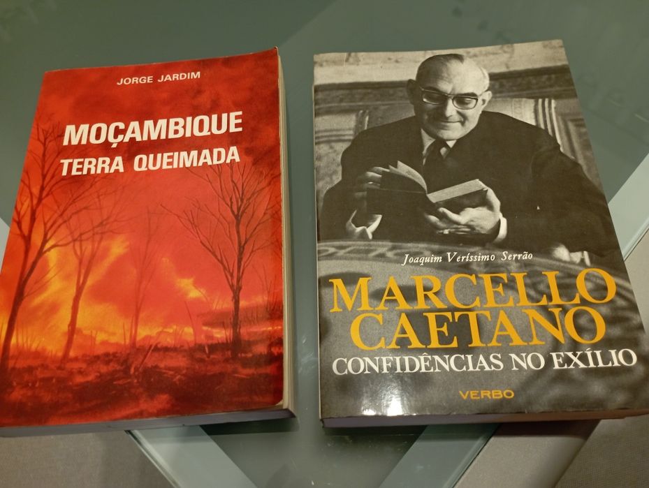 Livros-Marcelo Caetano e Moçambique